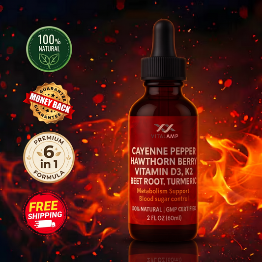 cayenne pepper hawthorn berry vitamin D3 K2 beet root turmeric drops